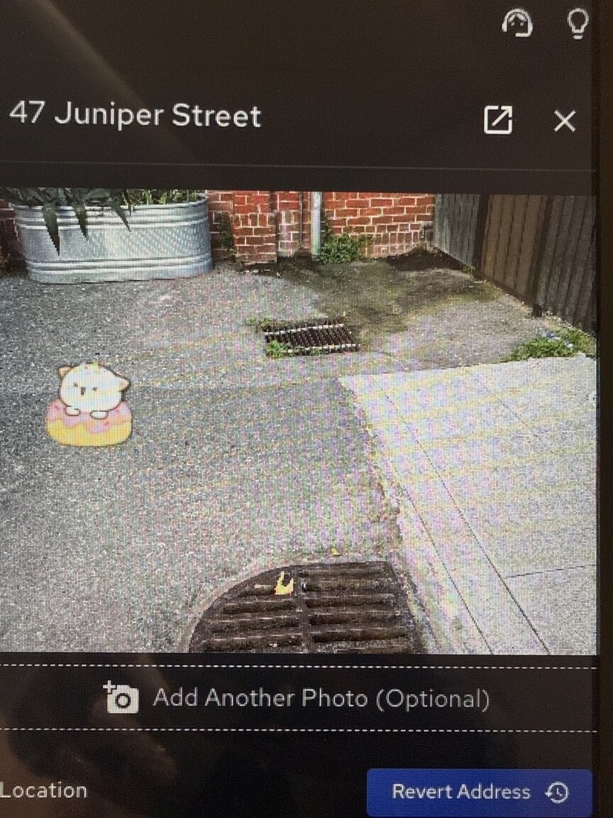 Photo attached to case 202000187030